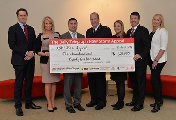 Australians give generously to storm appeal