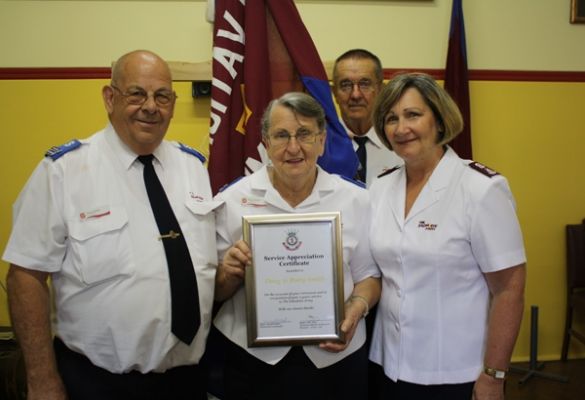 Temora Corps honours transition in leadership