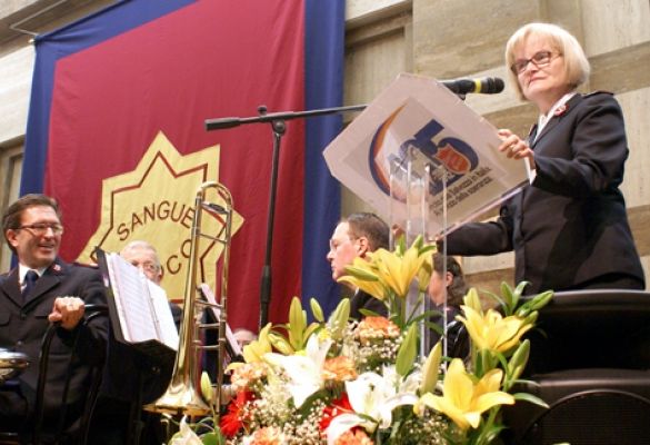 Chief of the Staff and Commissioner Sue Swanson Lead 125th Anniversary Congress in Italy