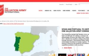Salvation Army Website Shortlisted for Christian New Media Award