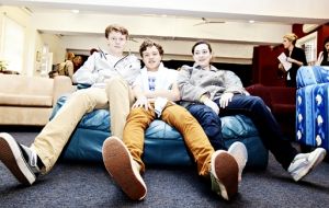Jump up on a couch, and combat youth homelessness