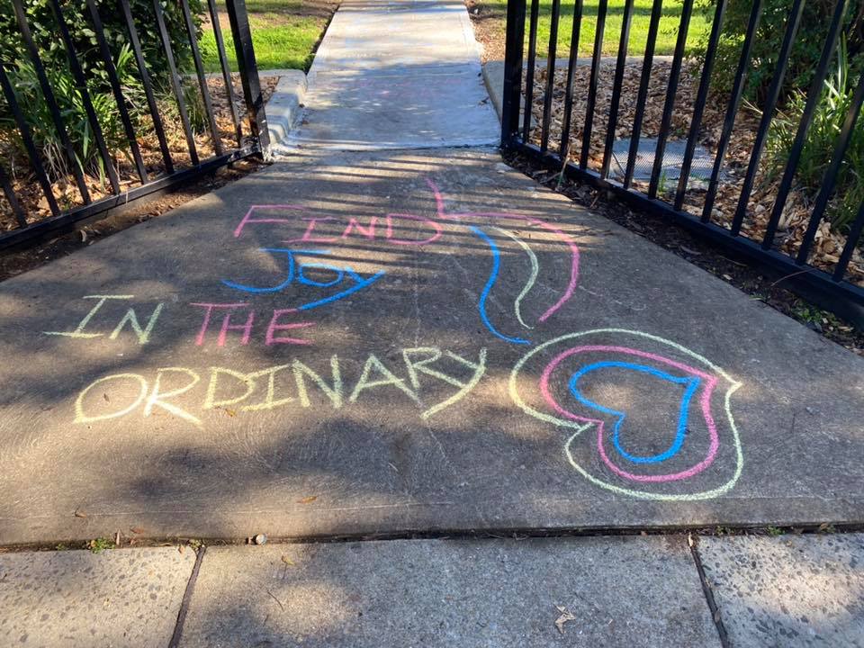 Villawood Salvos Chalk Prayers