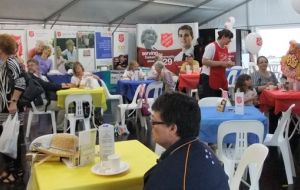 The Salvation Army puts on a show for Canberra residents