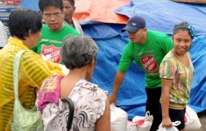 Philippines typhoon victims receive ongoing assistance from Salvos